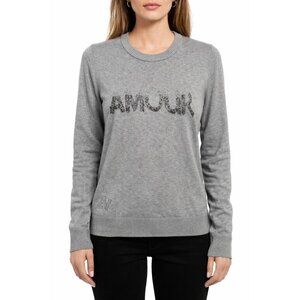Zadig & Voltaire Miss Amour Strass Logo Sweater